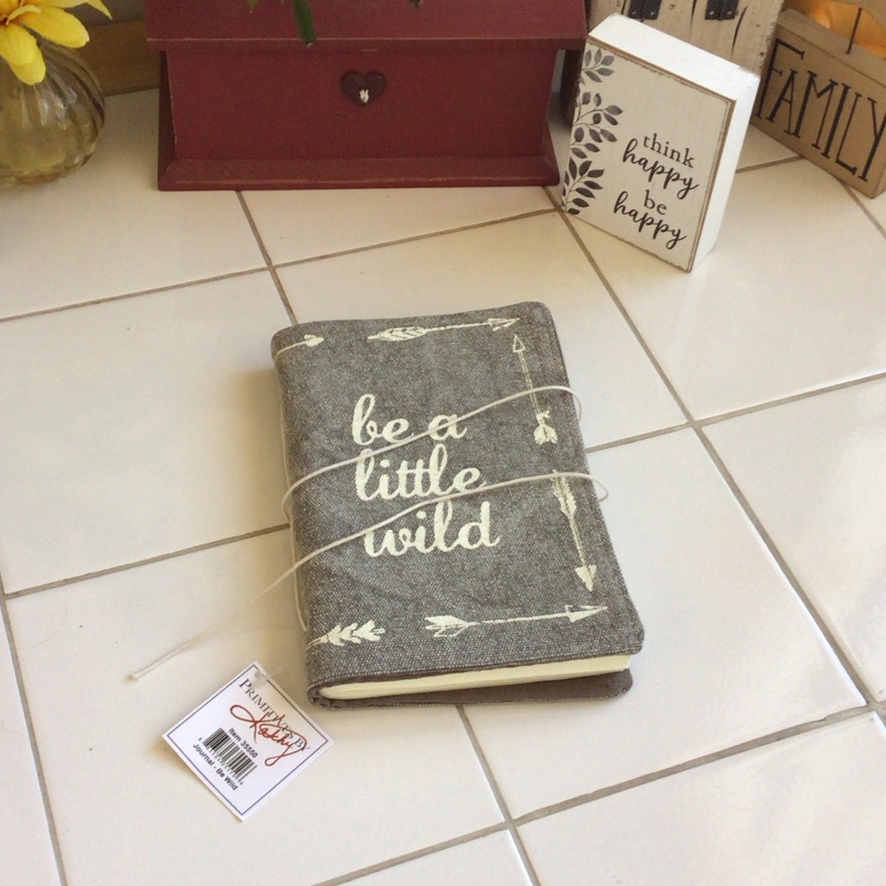 Stonewashed Canvas Journal/Sketch Book NWT